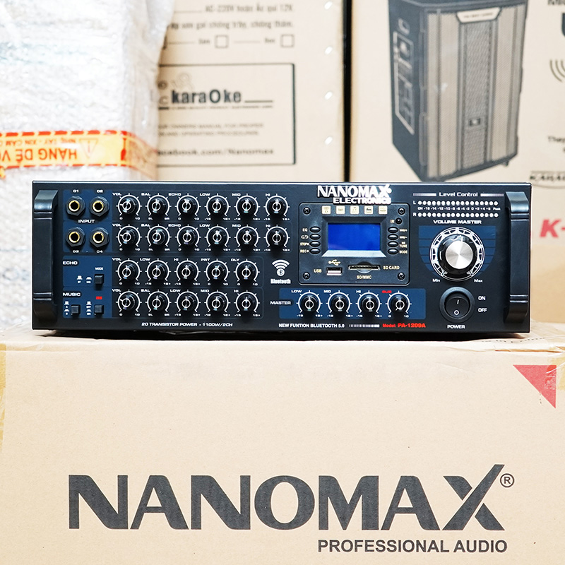 Amply karaoke nanomax pa-1209a 2