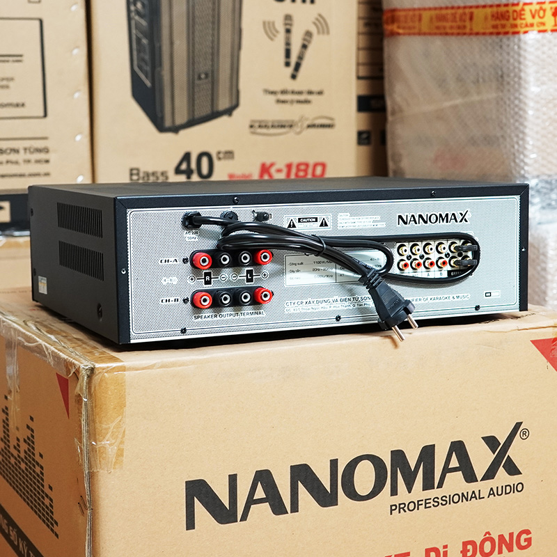 Amply karaoke nanomax pa-1209a 8