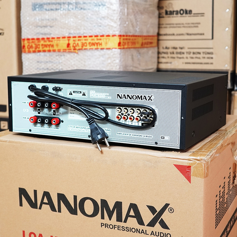 Amply karaoke nanomax pa-1209a 9