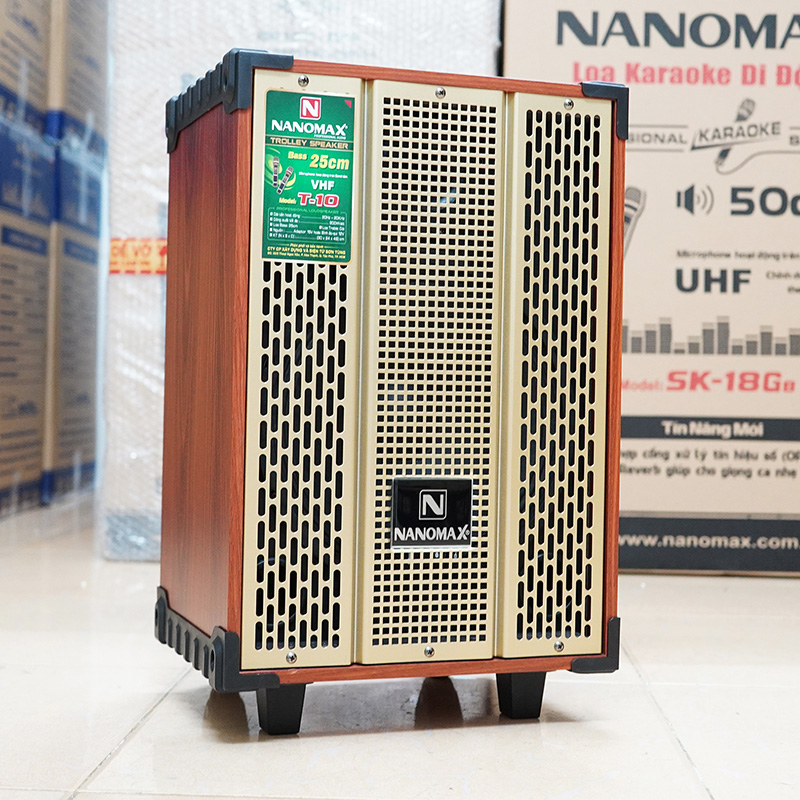 Loa kéo karaoke mini Nanomax T-10 9