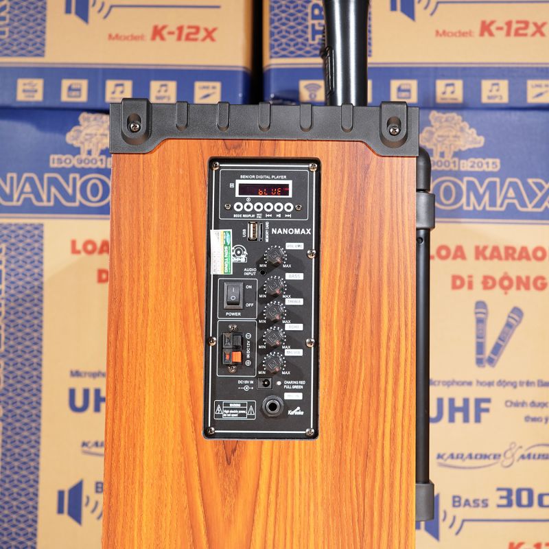 loa karaoke mini nanomax t-12 4
