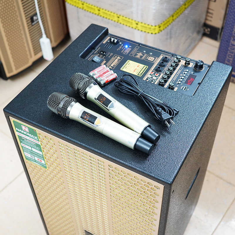Loa kéo nanomax sk-16k7 karaoke bluetooth 8